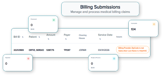 Cleaner billing workflow
